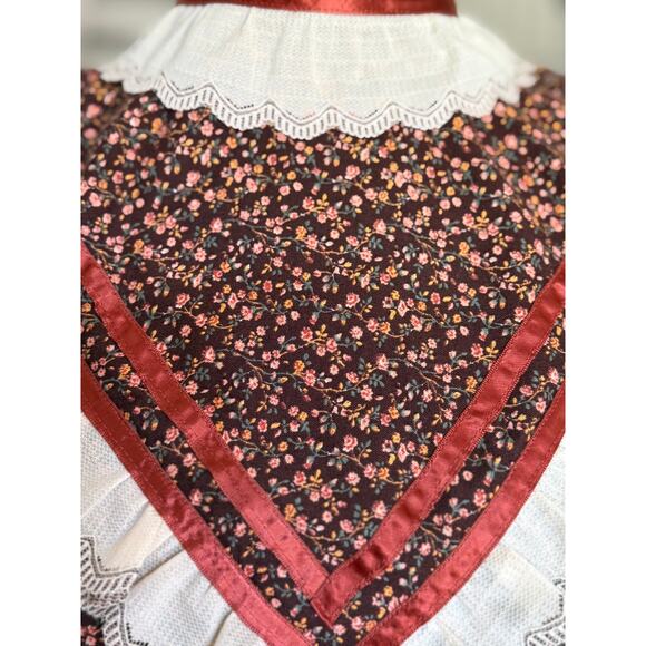 Vintage Victorian Edwardian Prairie Pioneer Dress Reenactment History Costume - Picture 10 of 11